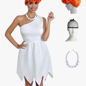 Laqeyko Halloween Costumes for Adults cosplay Cavewoman-small